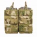 Double M4/M16 Open Top Mag Pouch Multicam: *MA19-008